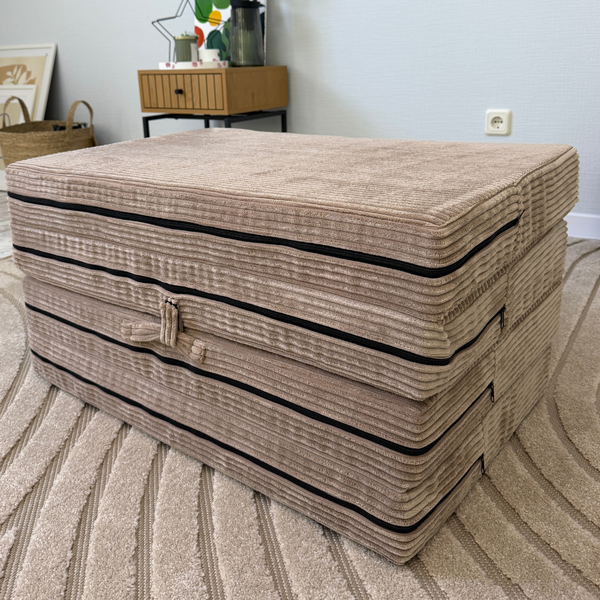 Матрац-трансформер 4 секції 70&times;200&times;10 см Kompact LINO колір Sandy 10700200U фото